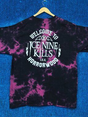 Ice Nine Kills “Welcome to Horrorwood” Graphic T-Shirt Size XXL